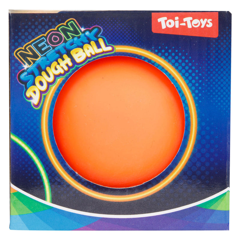 Load image into Gallery viewer, Toi-toys fun kneedbal neon, 10cm
