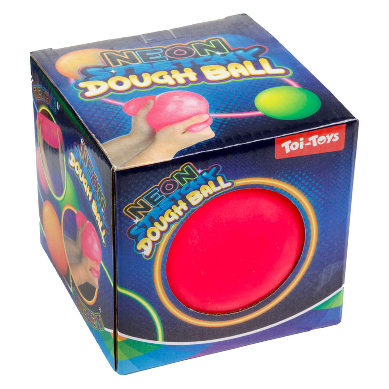 Load image into Gallery viewer, Toi-toys fun kneedbal neon, 10cm
