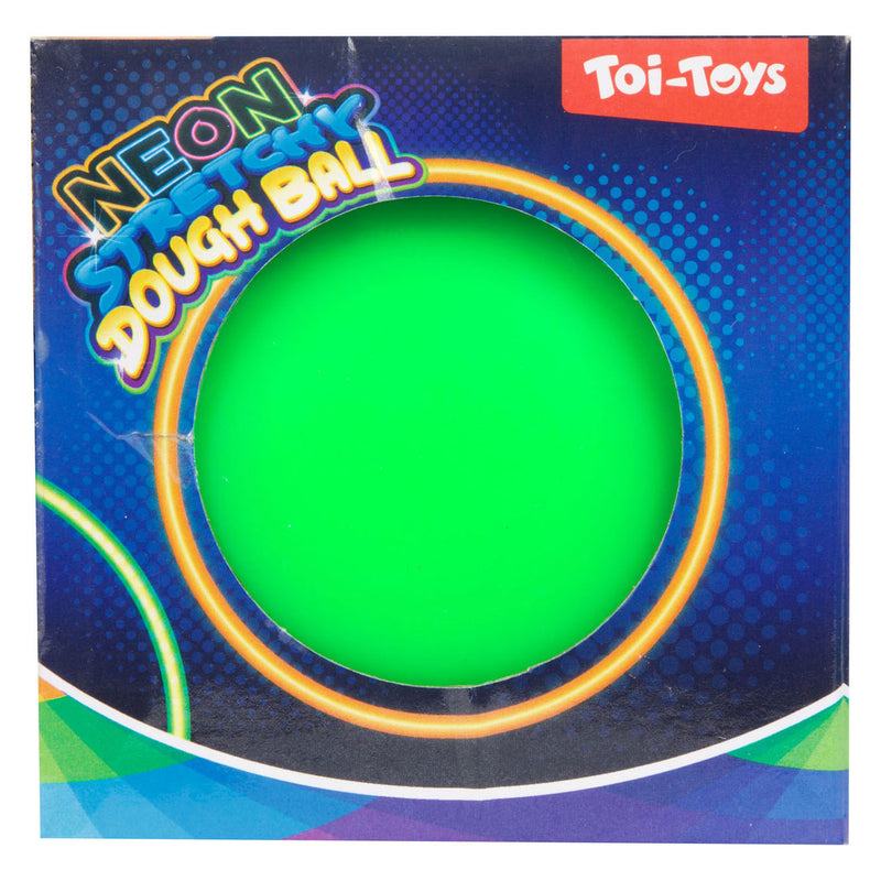 Load image into Gallery viewer, Toi-toys fun kneedbal neon, 10cm
