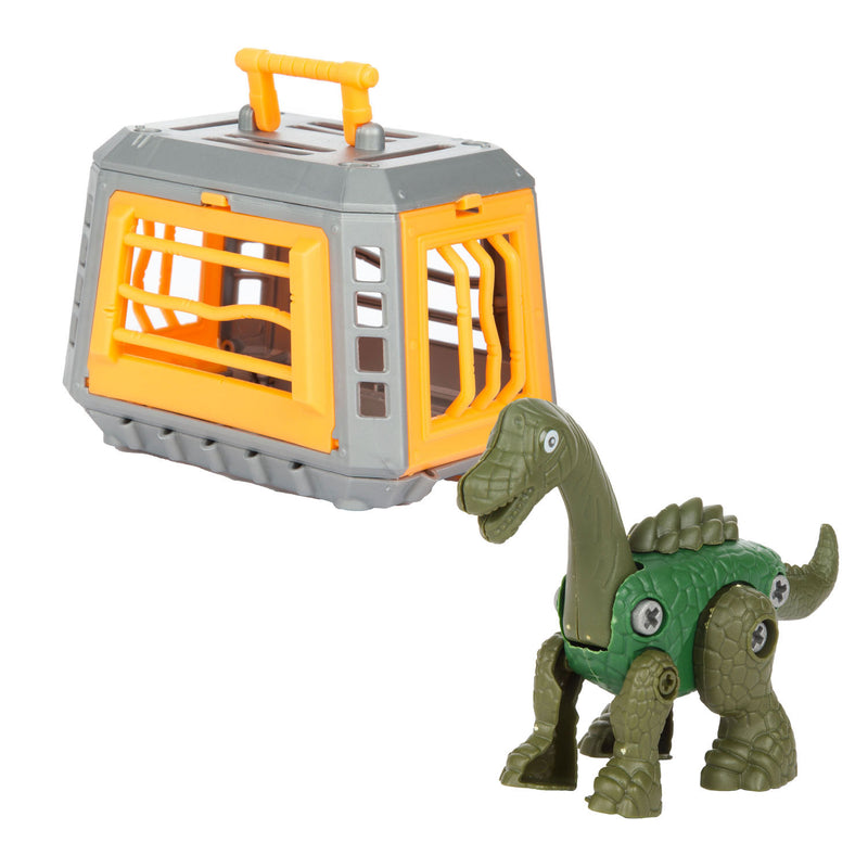 Load image into Gallery viewer, World of dinosaurs bouw een dino met kooi
