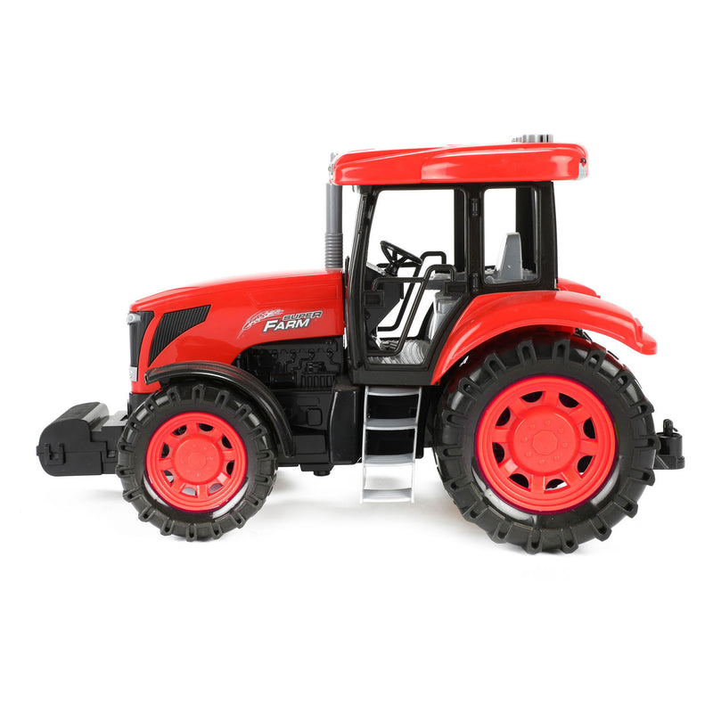 Load image into Gallery viewer, Toi-toys tractor groot met licht en geluid rood

