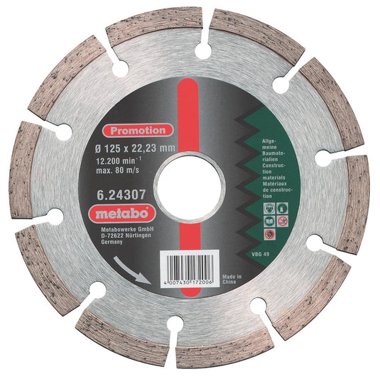 Metabo accessoires diamantschijf promotion ø 150x22,23 mm - 624308000