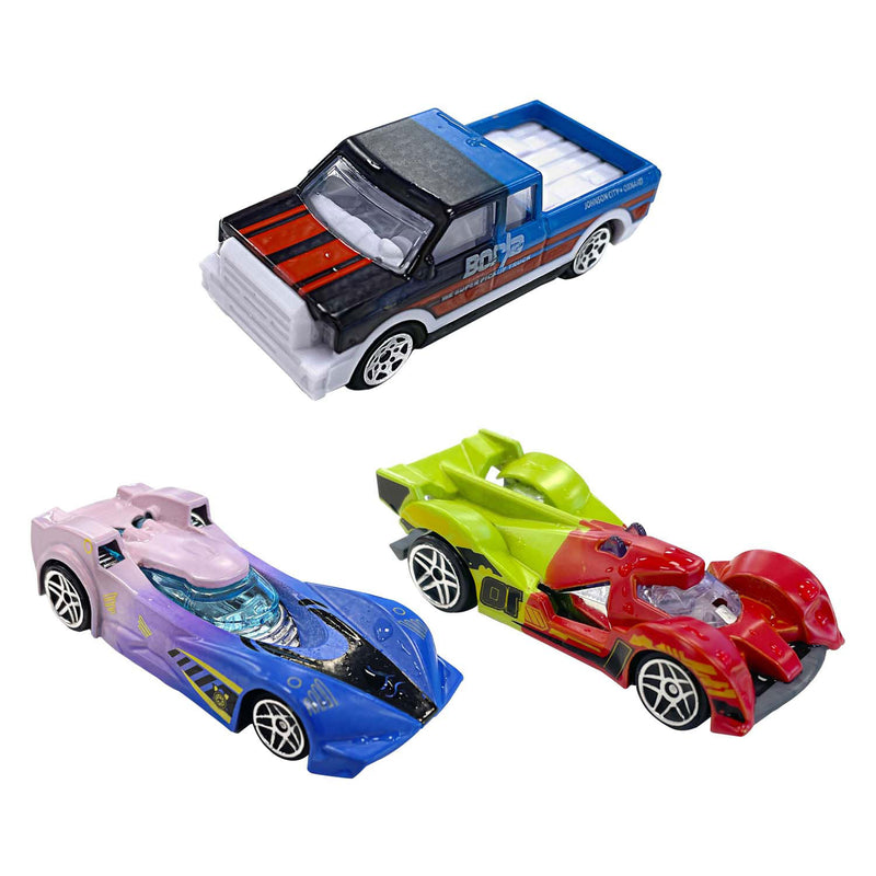 Load image into Gallery viewer, Lobbes turbo racers set carwash 24 dlg met auto en accesoires

