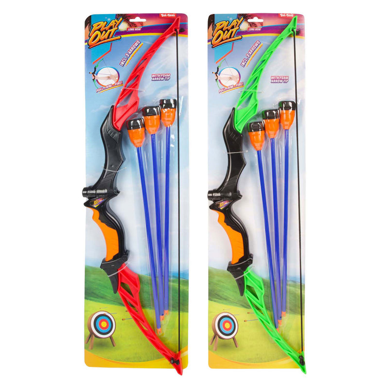 Load image into Gallery viewer, Toi-toys play out pijl- en boog set met 3 pijlen
