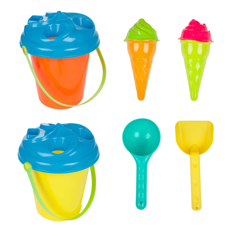 Load image into Gallery viewer, Toi-toys play out strandset emmer en ijsvormen, 8dlg.
