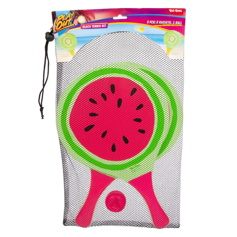 Load image into Gallery viewer, Toi-toys strand tennisset fruit, 3dlg.
