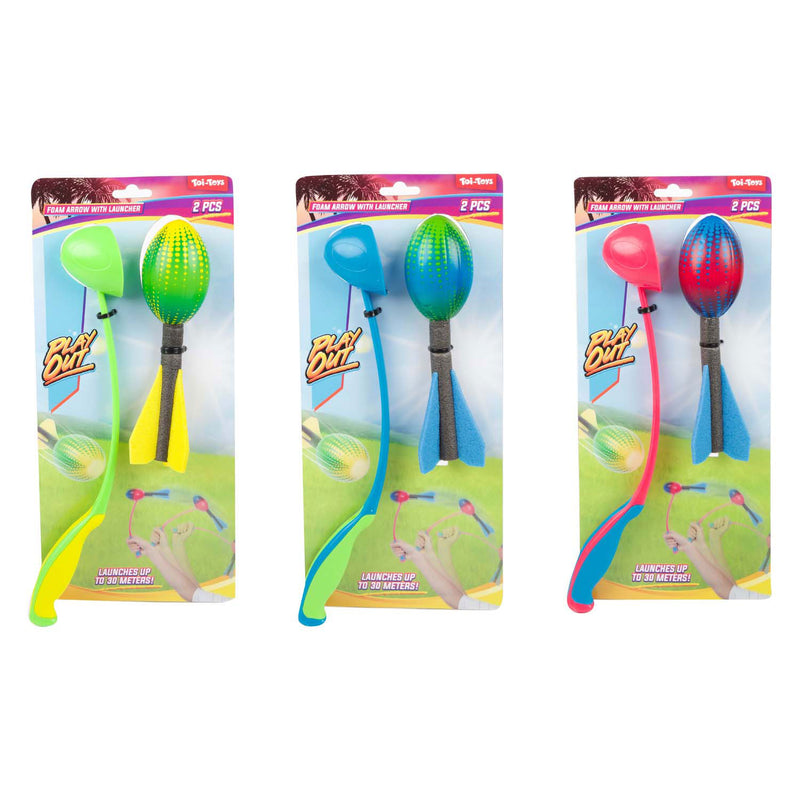 Load image into Gallery viewer, Toi-toys play out mini foampijl met werper vortex
