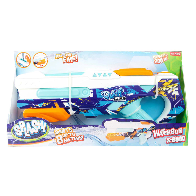 Load image into Gallery viewer, Toi-toys splash waterpistool quick fill x6000
