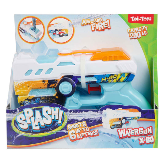 Toi-toys splash waterpistool quick fill x60