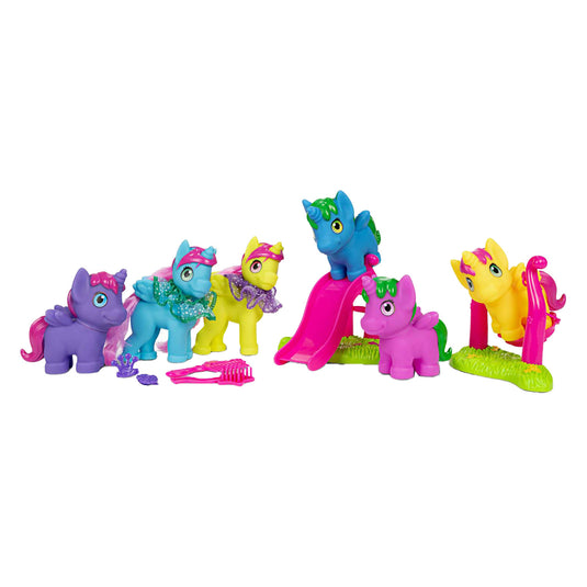 Dream horse eenhoorns met speeltuin, 12dlg.