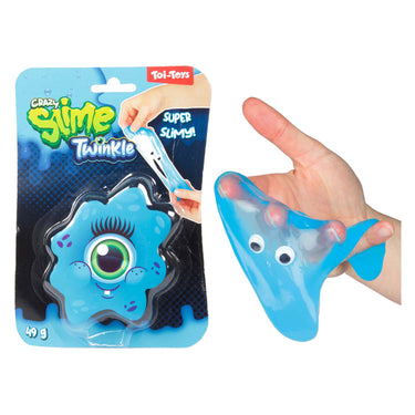 Toi-toys toi toys crazy slime slijm monster unikleur met oogjes