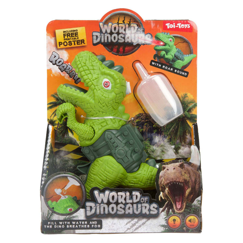 Load image into Gallery viewer, World of dinosaurs dinopistool met spray en licht en geluid

