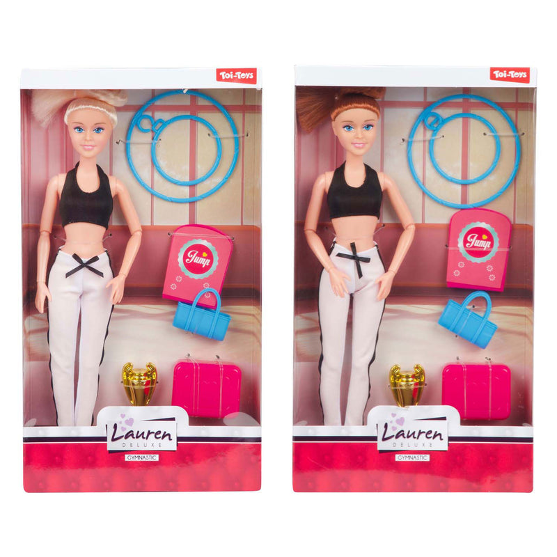 Load image into Gallery viewer, Lauren modepop gymnastiek met accessoires
