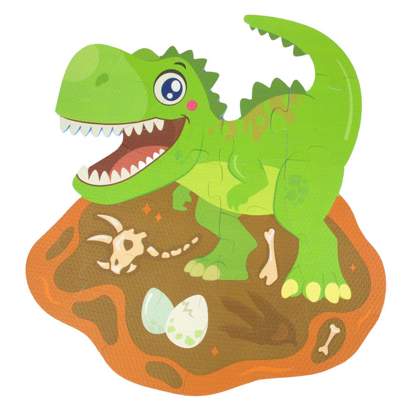 Load image into Gallery viewer, Toi-toys little stars foam vloerpuzzel dino, 36st.
