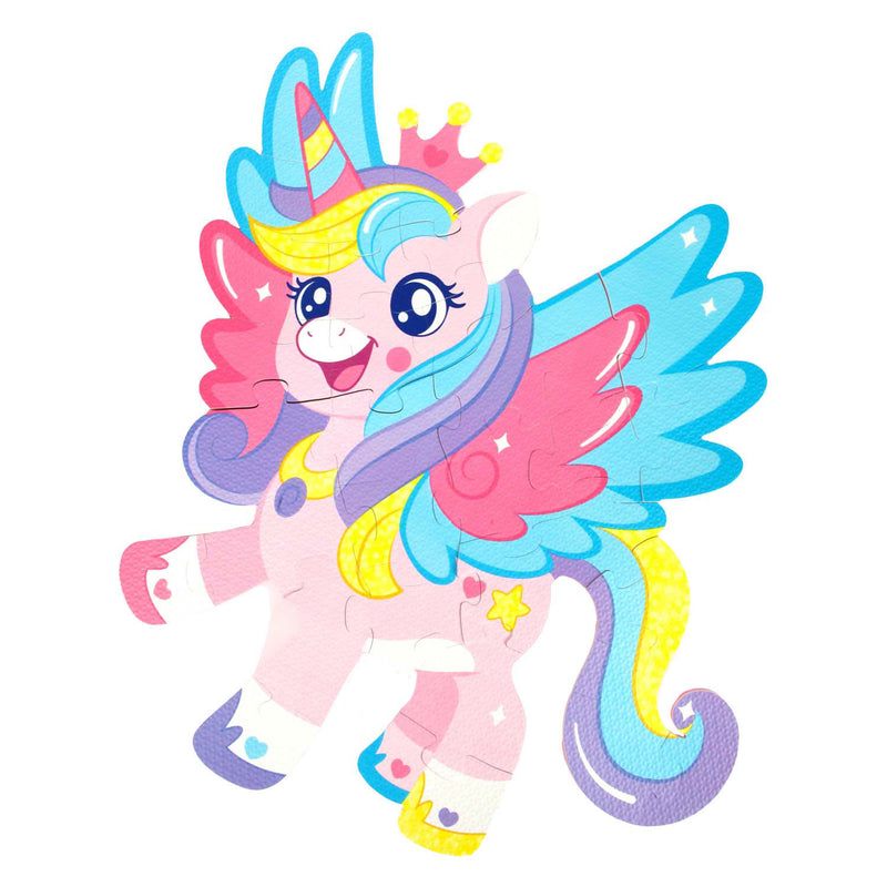 Load image into Gallery viewer, Toi-toys little stars foam vloerpuzzel eenhoorn, 36st.
