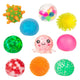 Toi-toys fun piramide cadeaubox met 10 sensorische knijpballen - 5cm - 10 stuks