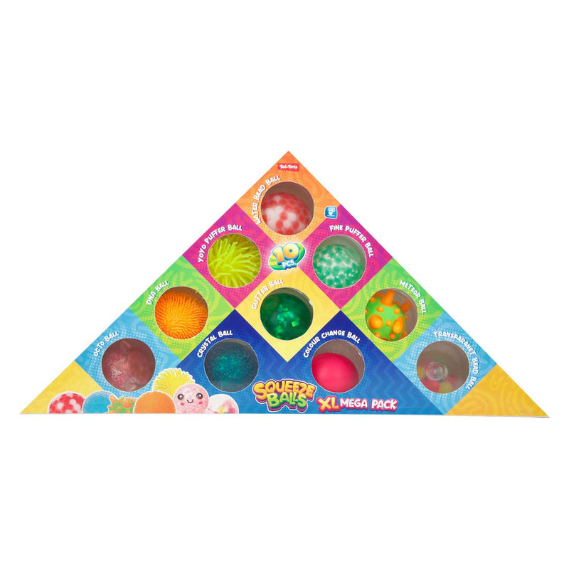 Load image into Gallery viewer, Toi-toys knijpballen 5cm doos a 10 stuks
