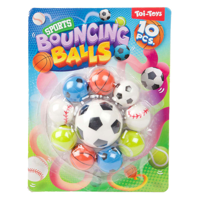 Load image into Gallery viewer, Toi-toys fun stuiterballen, 10st.
