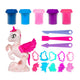 Toi-toys sculptidough kleiset eenhoorn, 5dlg.