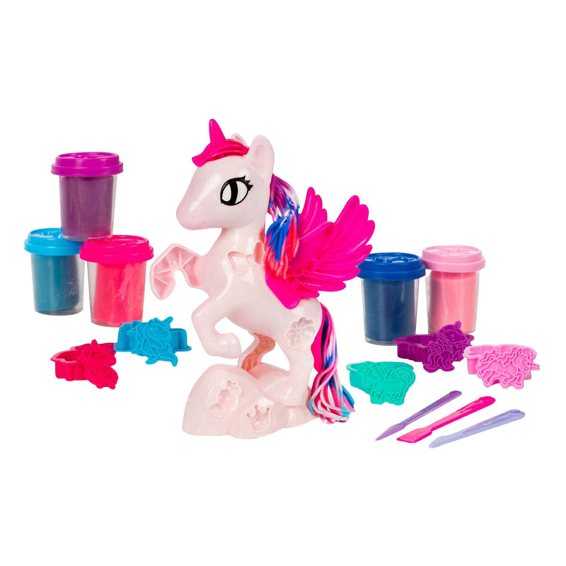 Load image into Gallery viewer, Toi-toys sculptidough kleiset eenhoorn, 5dlg.
