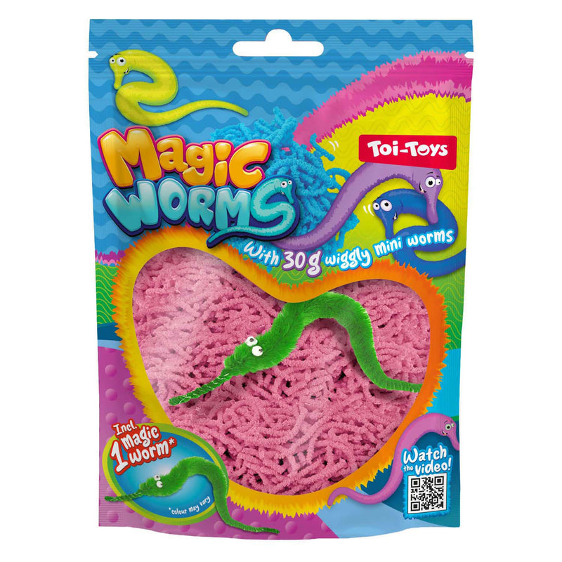 Load image into Gallery viewer, Toi-toys magische worm met mini wormpjes 30gr
