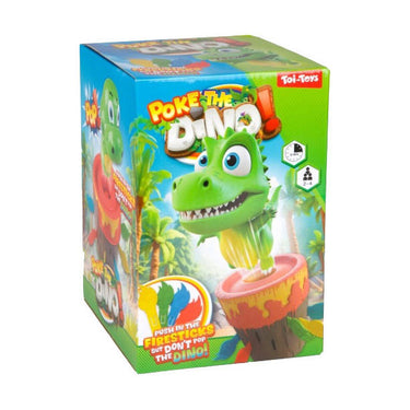 Toi-toys spel prik de dino vulkaan met 16x vlammen
