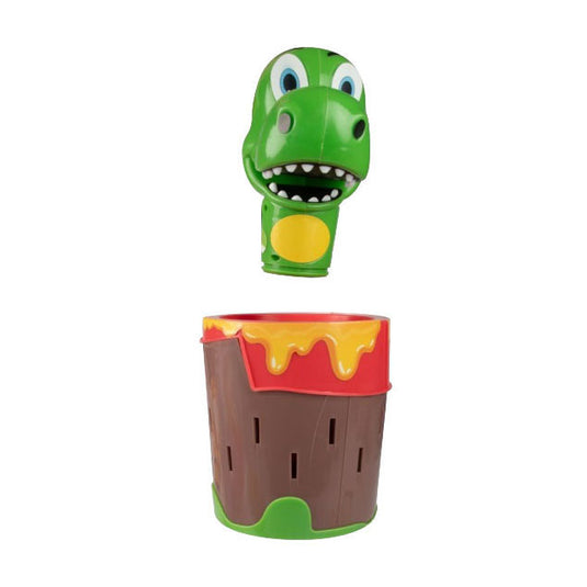 Toi-toys spel prik de dino vulkaan met 16x vlammen