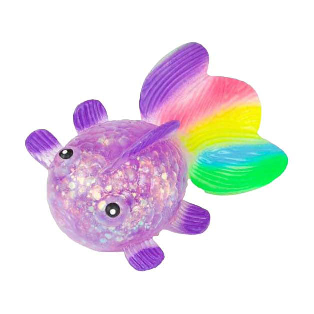 Load image into Gallery viewer, Toi-toys knijpvis sugar glitter rekbaar
