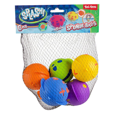 Toi-toys splash super splashballen 6 stuks 6cm