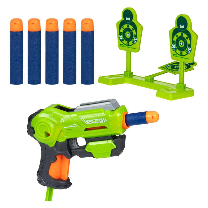Afbeelding laden in galerijviewer, Toi-toys foam strikex pistool met xl foampijlen en target - 10dlg.
