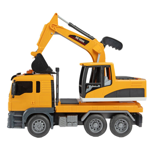 Toi-toys vehicool graafmachine met licht en geluid - 25cm