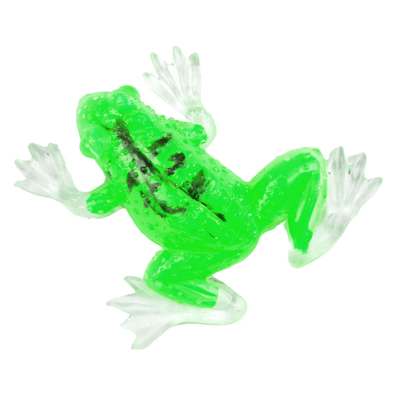 Afbeelding laden in galerijviewer, Toi-toys fun kneedkikker -clear- rekbaar 10cm 3ass
