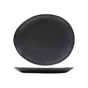 Svenska living dinerbord ovaal manhattan 28,2x24cm doos a 6 stuks antraciet