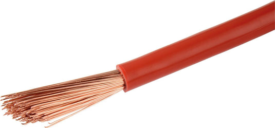 Herth+buss voertuigbeheer cables 1x25 mm² red