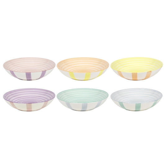 Diepbord 2-tone doos a 6 stuks ø21cm