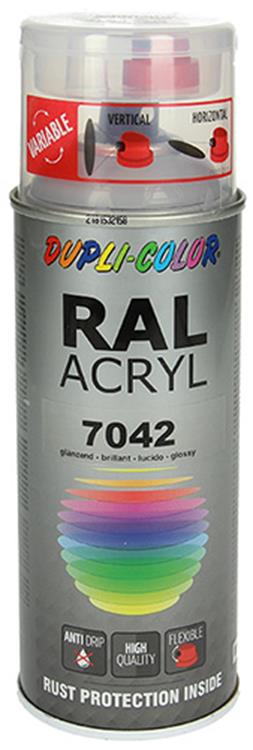 Motip 1000579 - 480454 ral 7042 verkeers griis400 ml | 2 stuks