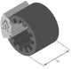 Herth+buss speciale bevestiging clipfixbasic clipfix spacer h+b inner-d=5.2mm,l=30mm