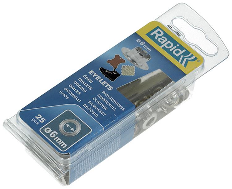 Load image into Gallery viewer, Rapid 1009444 - oogjes e1 - 6mm, 25 pcs | 5 stuks
