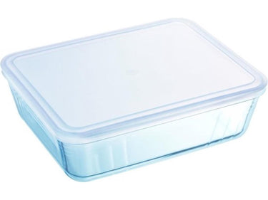 Pyrex cooking storage all in one - met deksel - borosilicaatglas - 25 x 20 cm - 2.6 l