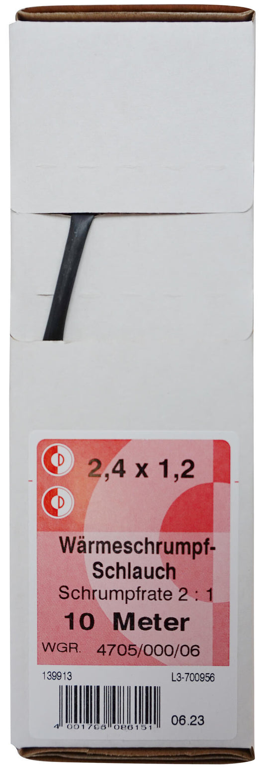 Dresselhaus krimpkous 4705 shtink tube 2.4 mm kart.a 10m