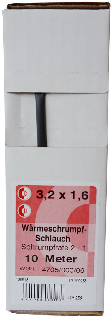 Dresselhaus krimpkous 4705 shtink tube 3.2 mm kart.a10mm