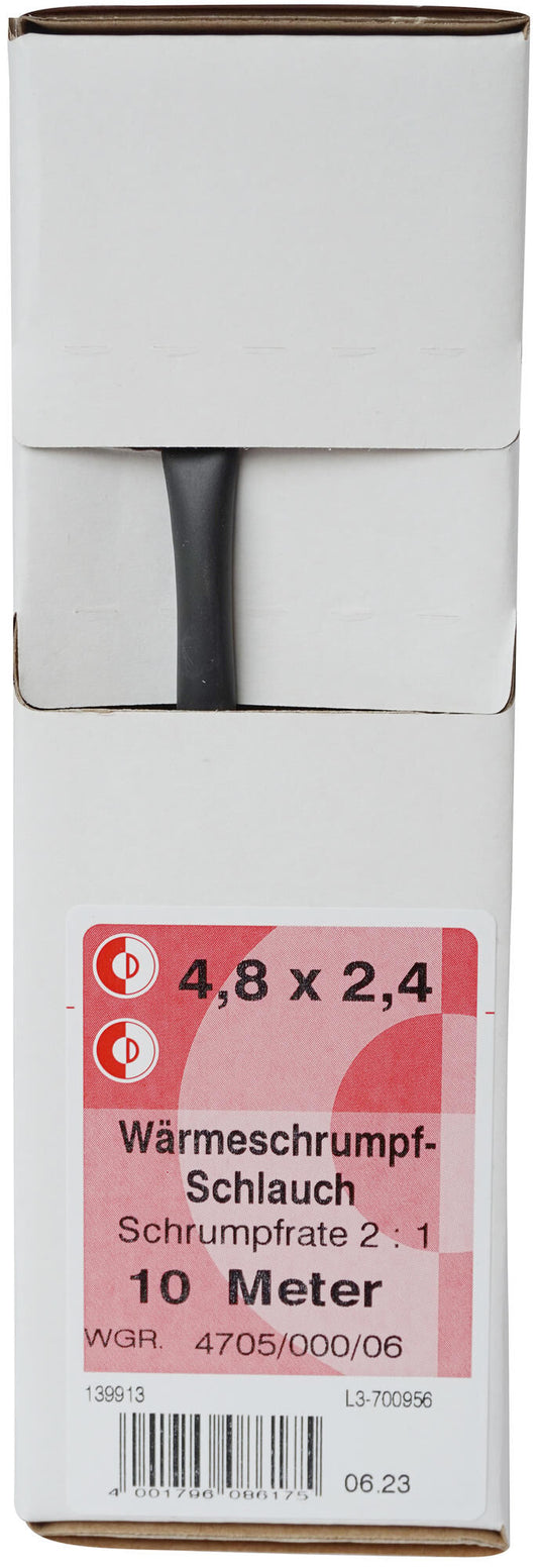 Dresselhaus krimpkous shtink tube 4.8 mm kart.a10 m