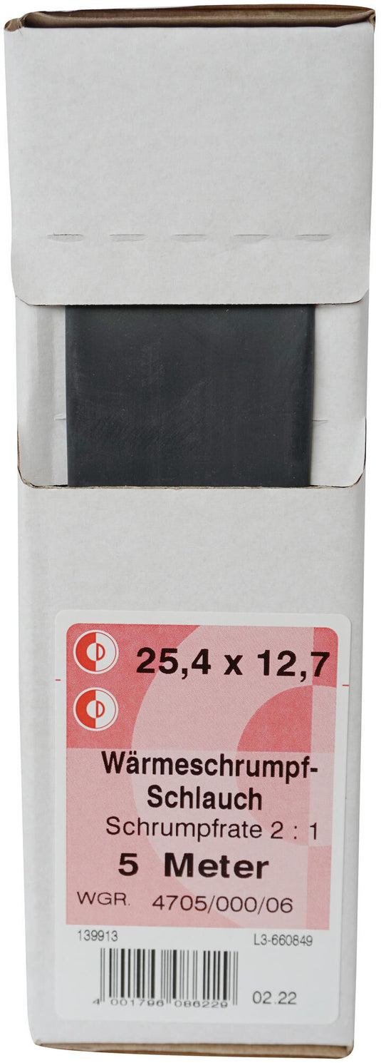 Dresselhaus krimpkous 4705 shtink tube 25,4mm kart.a 5 m