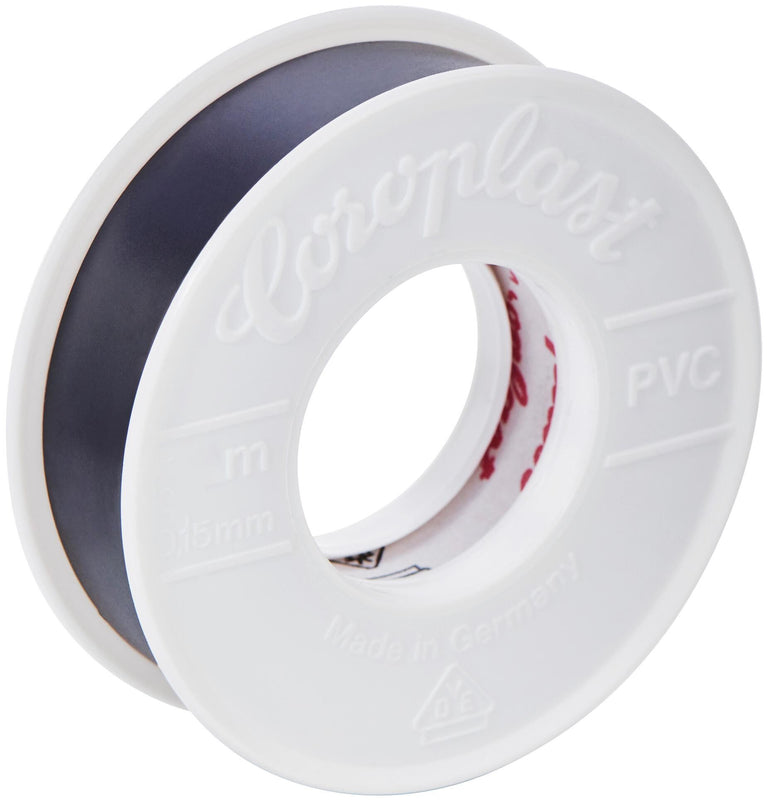 Coroplast isolatie-tape typ 302 kst-insulating tapes blac din 40633 0.15x15mm