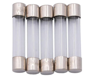 Dresselhaus glazen zekering glass fuses 6x32mm 5a f. american fahrz.