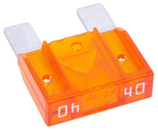 Dresselhaus zekering bananenstekker maxi flat fuse maxi 40a 1 piece orange