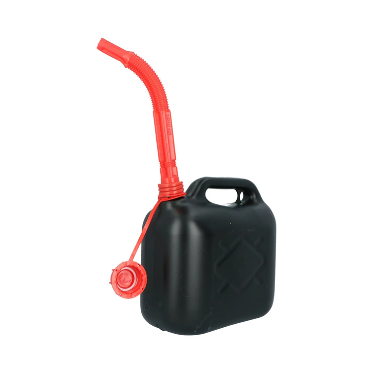 Load image into Gallery viewer, Carpoint benzinekan 5 liter – un keur – met schenktuit – schroefdop – kunststof – voor benzine diesel
