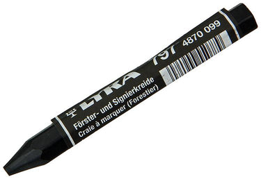 Lyra 1004744 - markeerkrijt 12st ø12x120mm zwart | 4 stuks