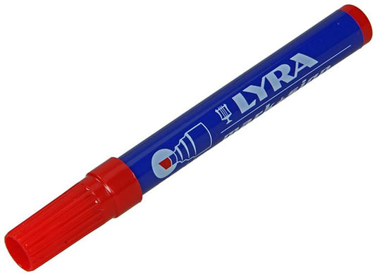 Lyra 1010971 - onuitwisb.stift schuin rood 111 | 10 stuks