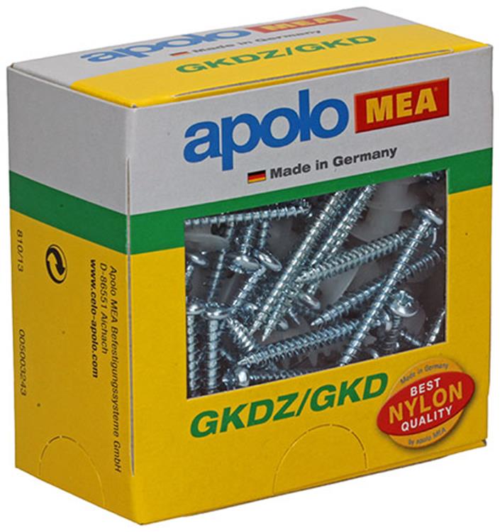 Load image into Gallery viewer, Celo 1008008 - gipsplaatpluggen met schroef nylon 9gkdpz 50 stuks | 2 stuks
